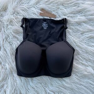 Skims Fits Everybody Back Smoothing Full Coverage Bra Onyx Size 34DDD